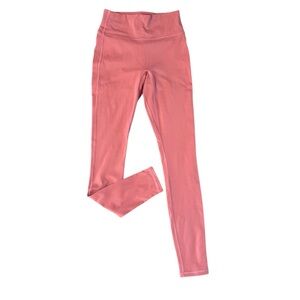Fabletics Pink High Waisted Leggings Small